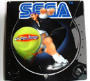 Airbrush Dreamcast zum Titel virtual tennis 
