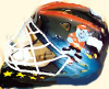 Airbrush Eishockey helm berlin capitals 