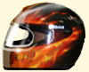 Helme Airbrush Design flammen