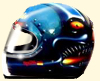 Helme/Airbrush-Design-motorrad-helm-monster
