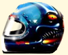 helm airbrush monster