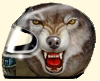 Helme/Airbrush-Design-motorrad-helm-wolf