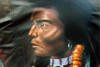 Airbrush Lederbemalung Indianer