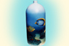 airbrush--taucher-flasche-fische