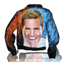 leder airbrush , lederjacken bemalung in berlin